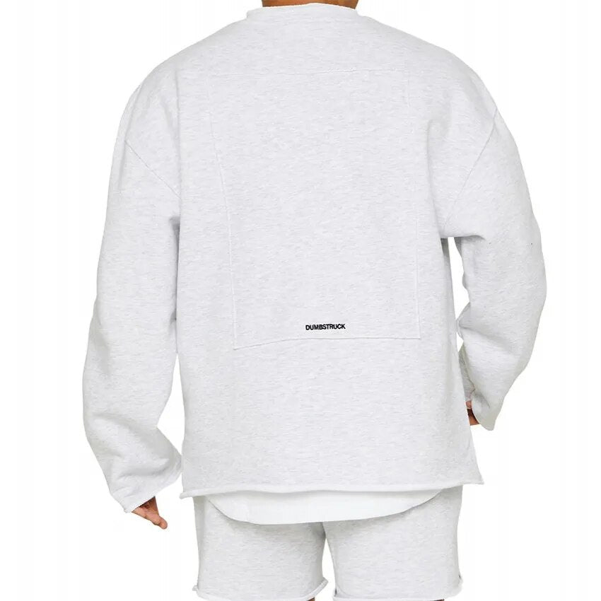 Men's Relaxed Fit Crew Neck Sweatshirt
