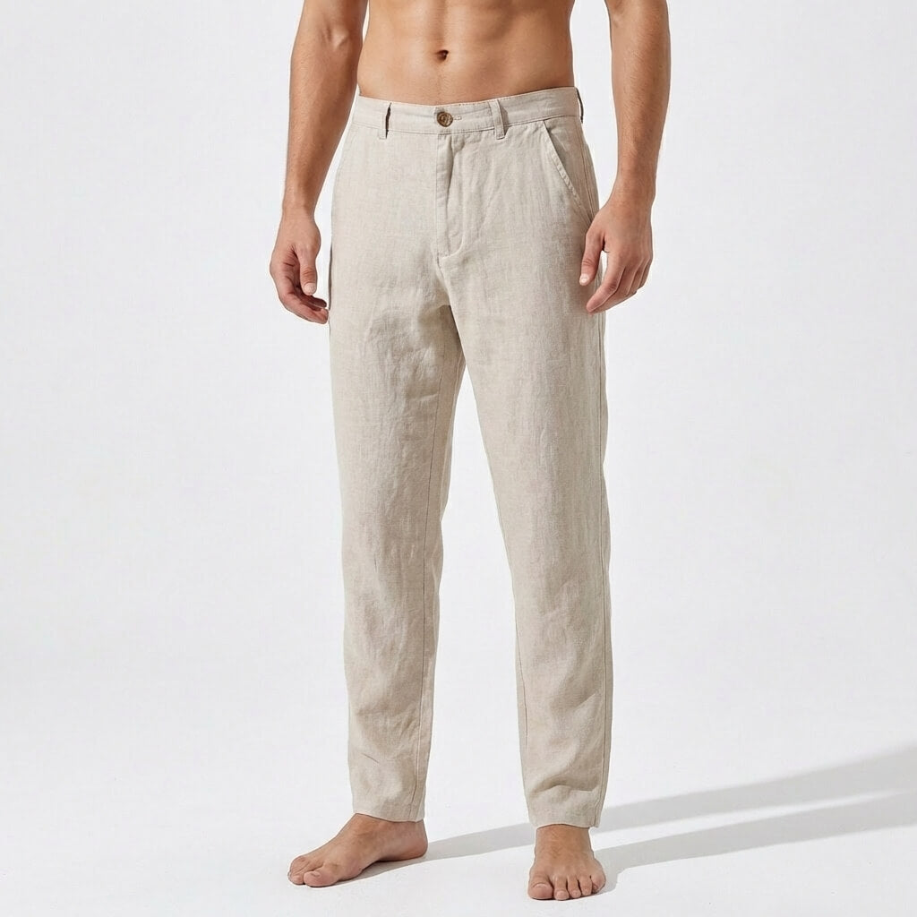 Men's Relaxed Fit Summer Trousers
