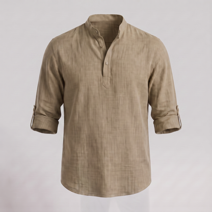 Men's Relaxed Henley Shirt