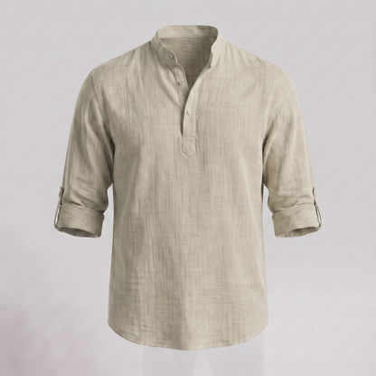 Men's Relaxed Henley Shirt