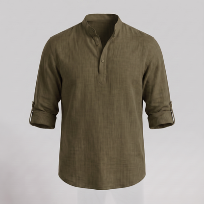 Men's Relaxed Henley Shirt