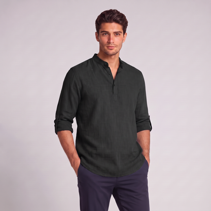 Men's Relaxed Henley Shirt