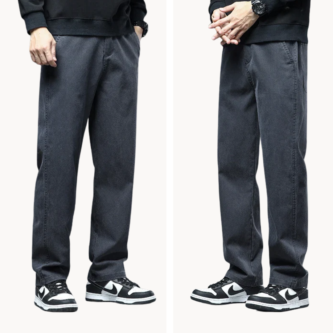 Men's Relaxed Straight-Leg Everyday Pants
