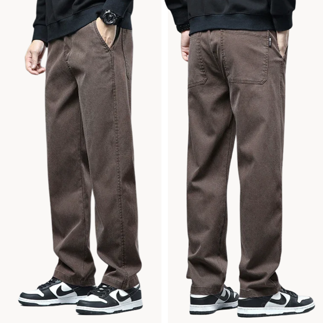 Men's Relaxed Straight-Leg Everyday Pants
