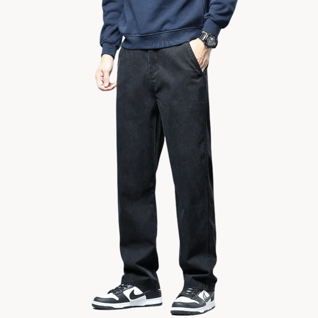 Men's Relaxed Straight-Leg Everyday Pants