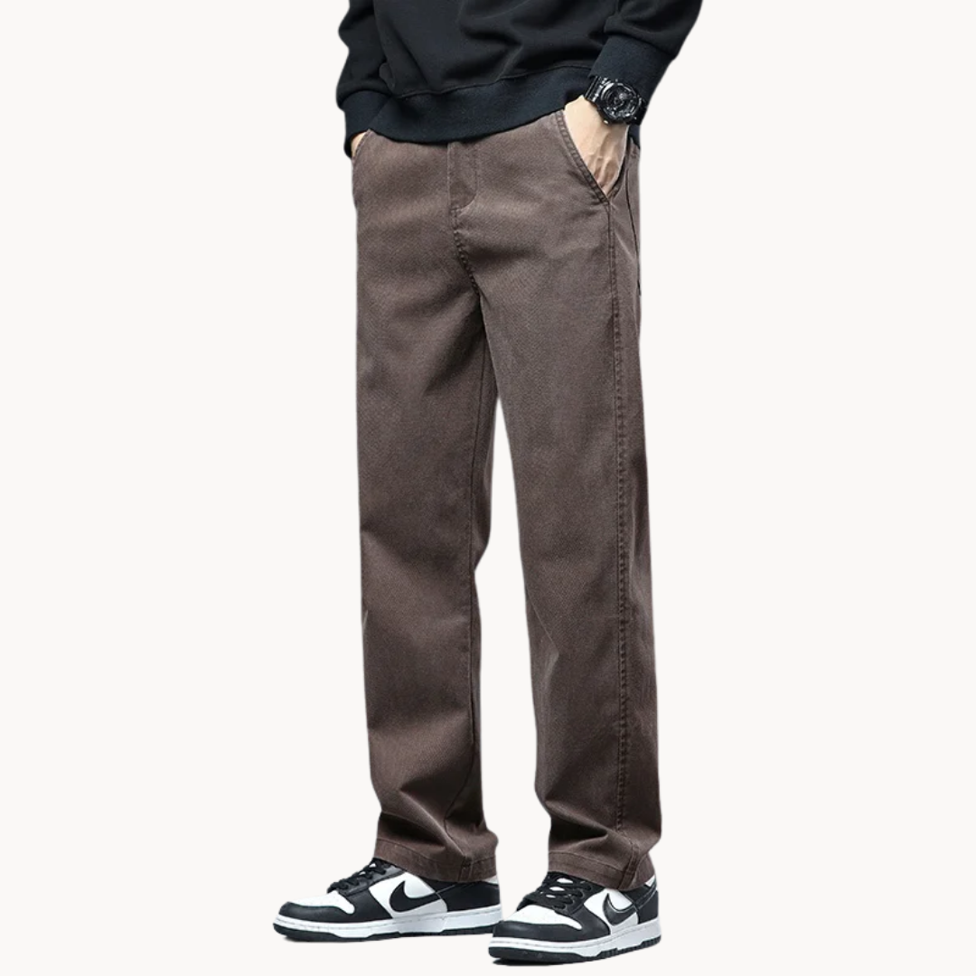 Men's Relaxed Straight-Leg Everyday Pants
