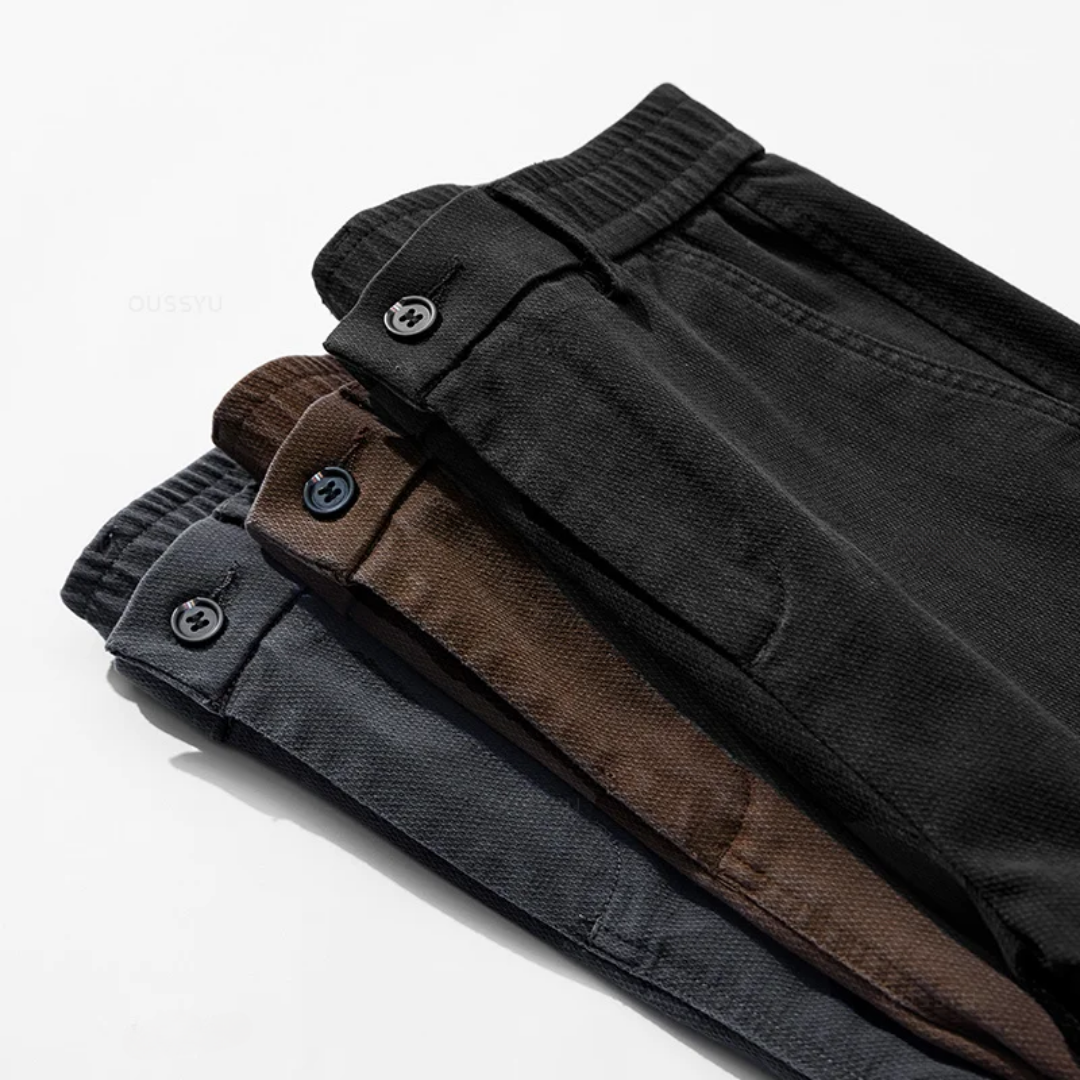 Men's Relaxed Straight-Leg Everyday Pants