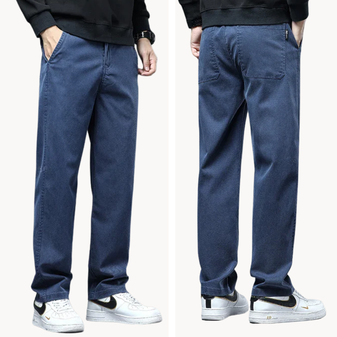 Men's Relaxed Straight-Leg Everyday Pants