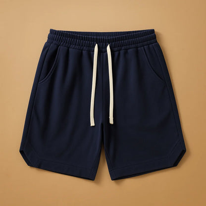 Men's Retro Sport Shorts with Elastic Waistband