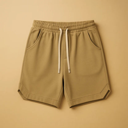 Men's Retro Sport Shorts with Elastic Waistband