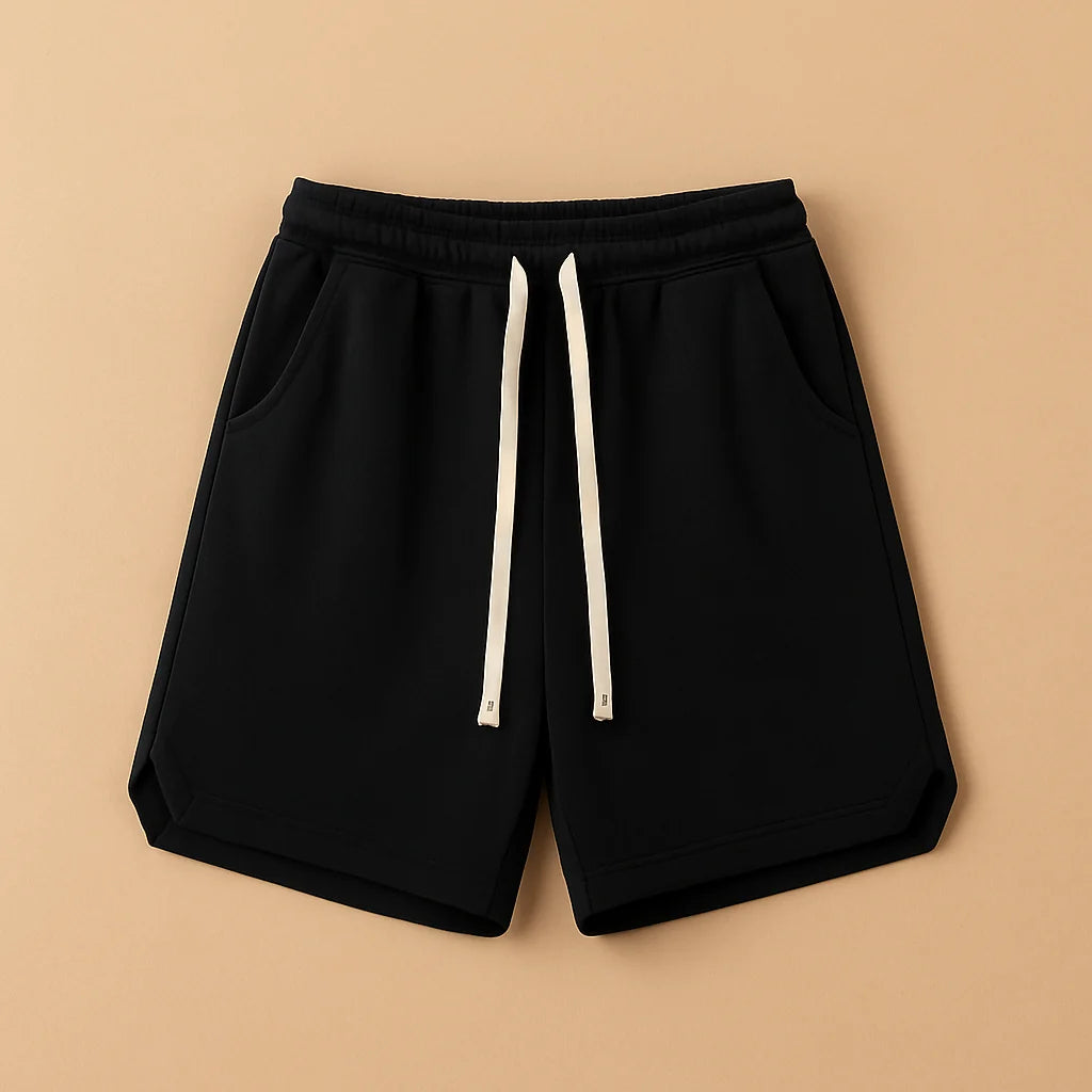 Men's Retro Sport Shorts with Elastic Waistband