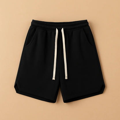 Men's Retro Sport Shorts with Elastic Waistband