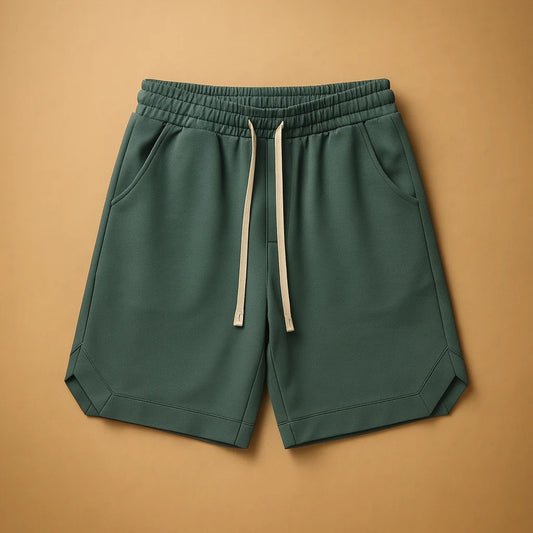 Men's Retro Sport Shorts with Elastic Waistband