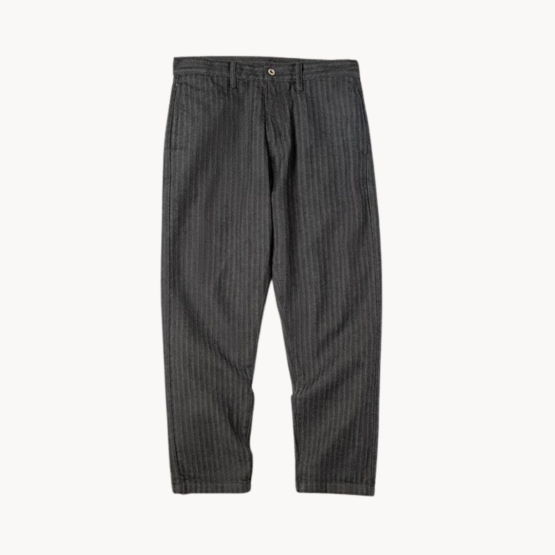 Men's Retro Straight Leg Trousers
