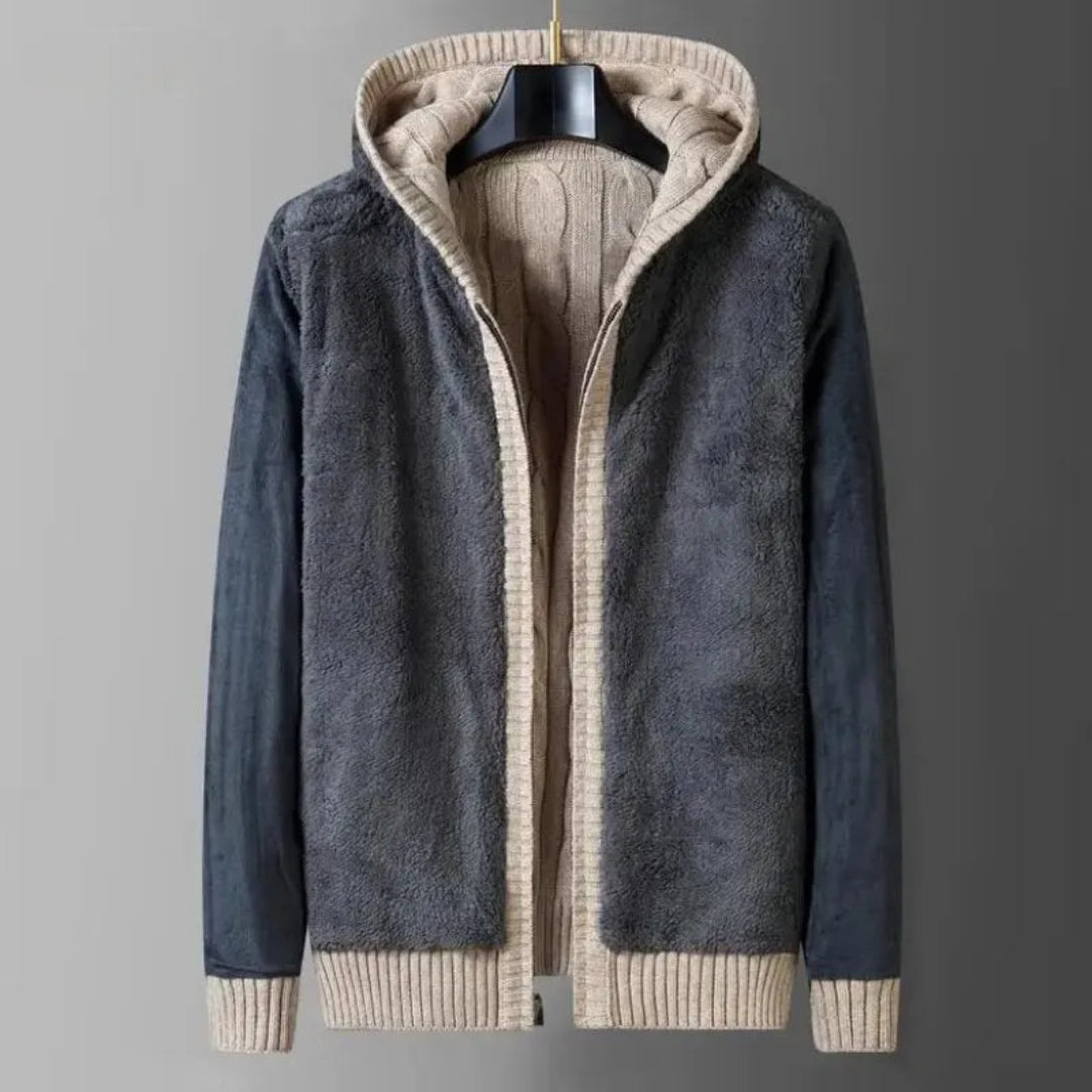 Men's Reversible Hooded Sweater
