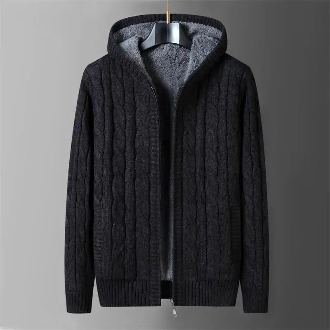 Men's Reversible Hooded Sweater