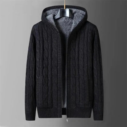 Men's Reversible Hooded Sweater