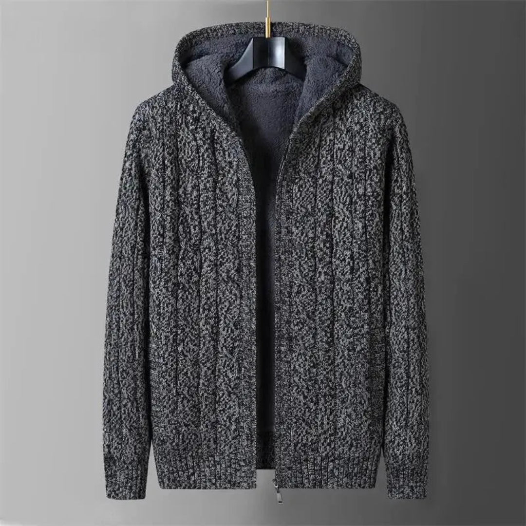 Men's Reversible Hooded Sweater
