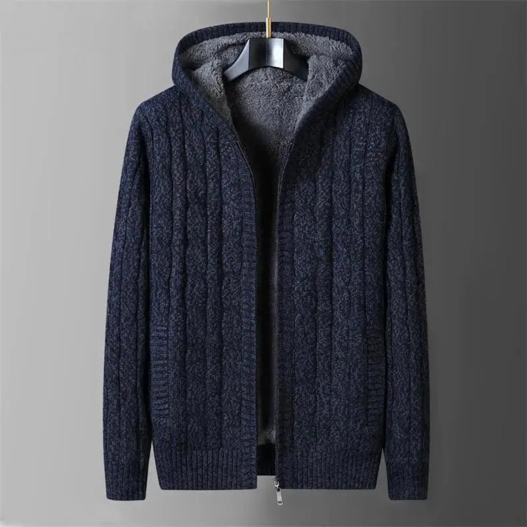 Men's Reversible Hooded Sweater