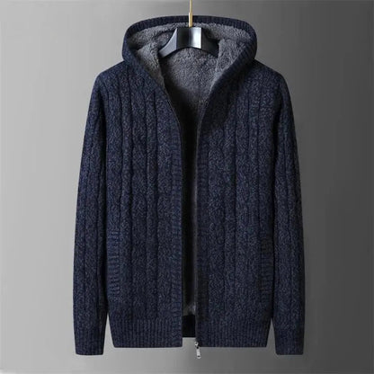 Men's Reversible Hooded Sweater