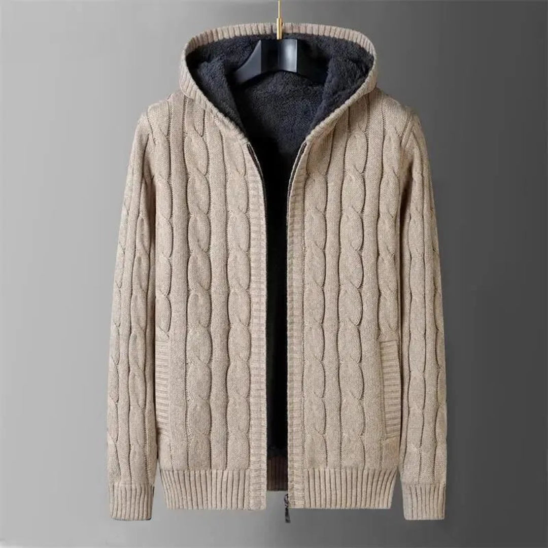 Men's Reversible Hooded Sweater