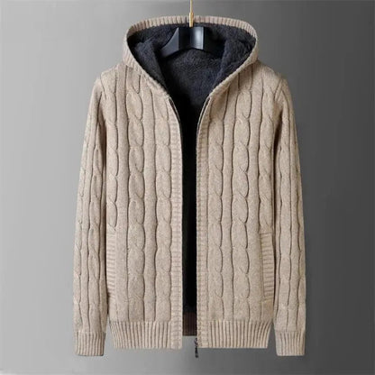 Men's Reversible Hooded Sweater