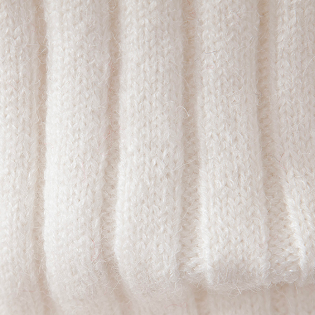 Men's Ribbed High Collar Sweater
