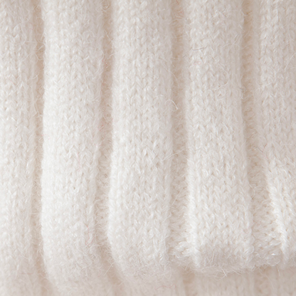 Men's Ribbed High Collar Sweater