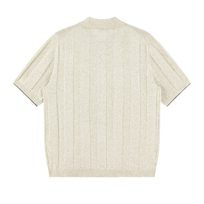 Men's Ribbed Knit Cardigan