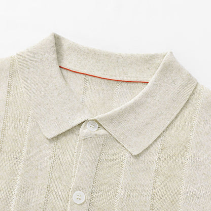 Men's Ribbed Knit Cardigan
