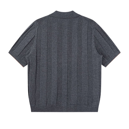 Men's Ribbed Knit Cardigan