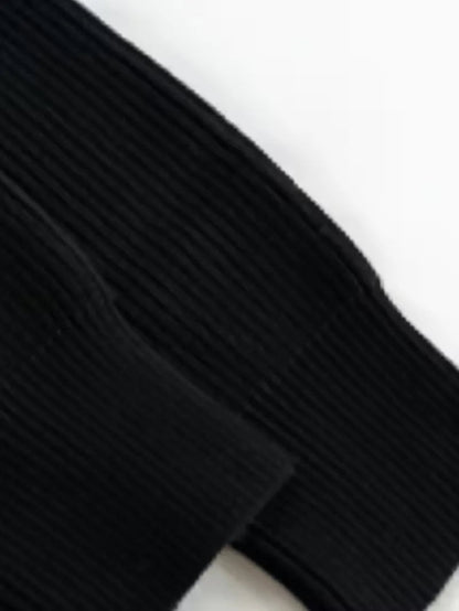 Men's Ribbed Zip-Up Sweater