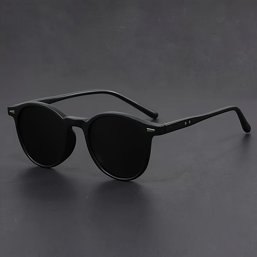 Men's Round Frame Sunglasses