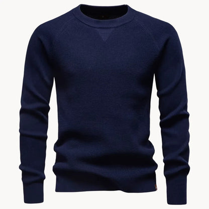 Men's Round Neck Raglan Sleeve Sweater