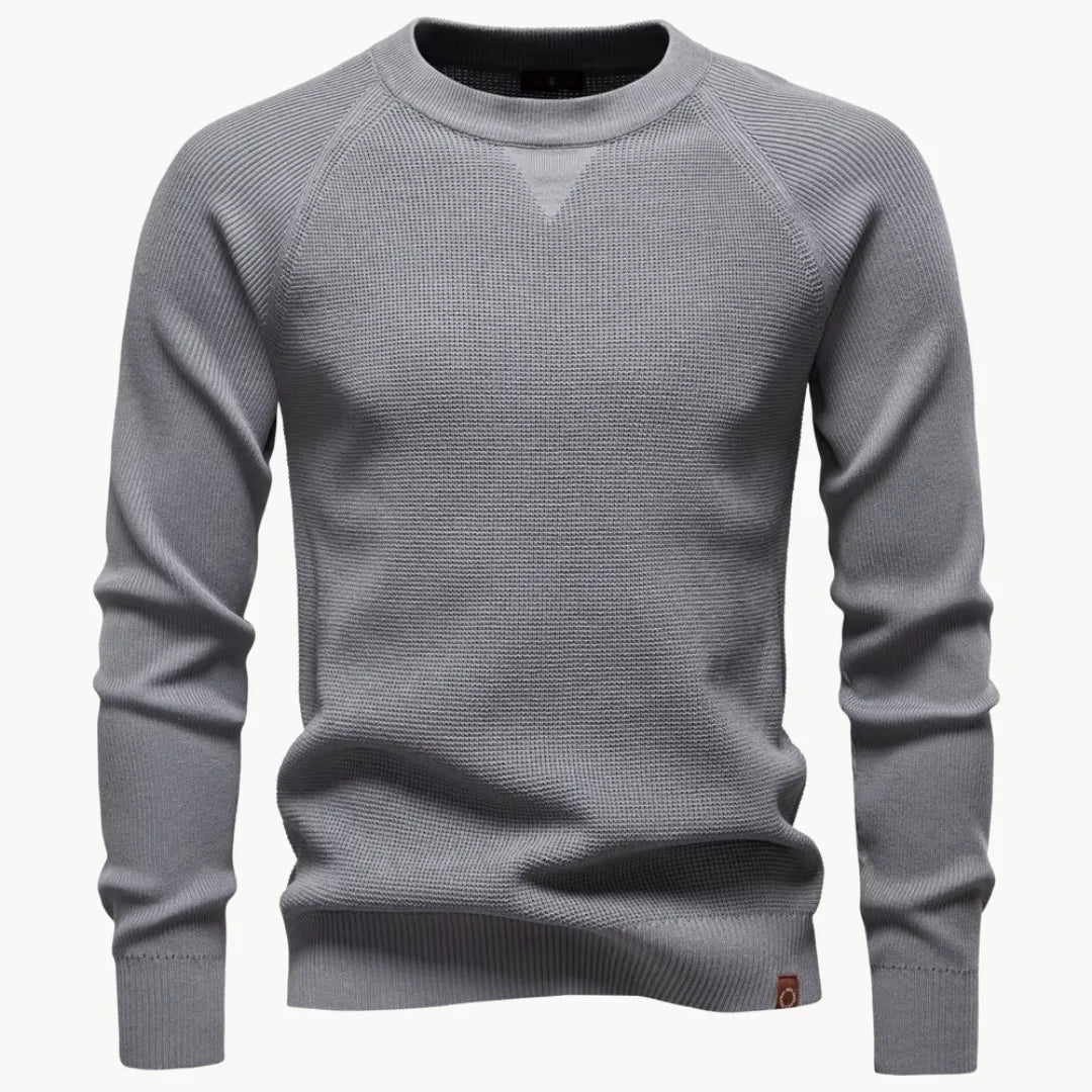 Men's Round Neck Raglan Sleeve Sweater