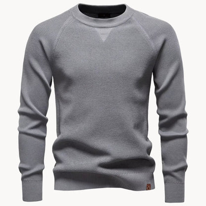 Men's Round Neck Raglan Sleeve Sweater