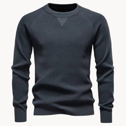 Men's Round Neck Raglan Sleeve Sweater
