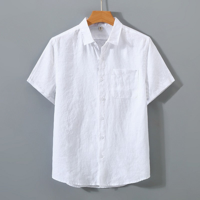 Men's Short Sleeve Breathable Summer Shirt
