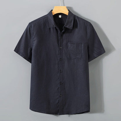 Men's Short Sleeve Breathable Summer Shirt