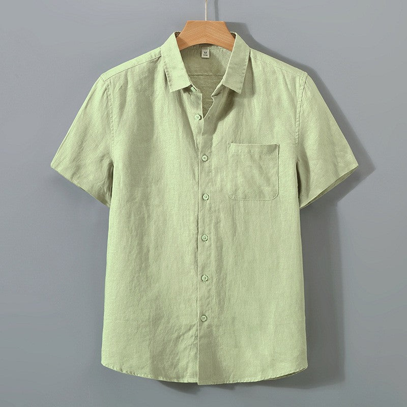Men's Short Sleeve Breathable Summer Shirt