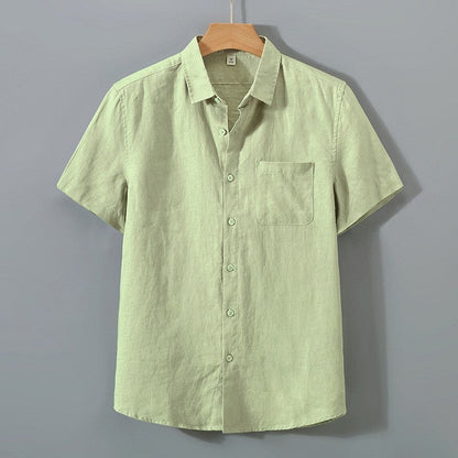 Men's Short Sleeve Breathable Summer Shirt