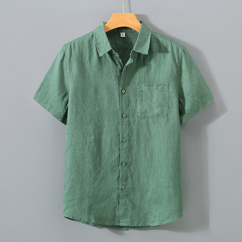 Men's Short Sleeve Breathable Summer Shirt