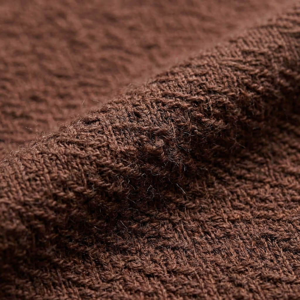 Men's Short Sleeve Brown Shirt