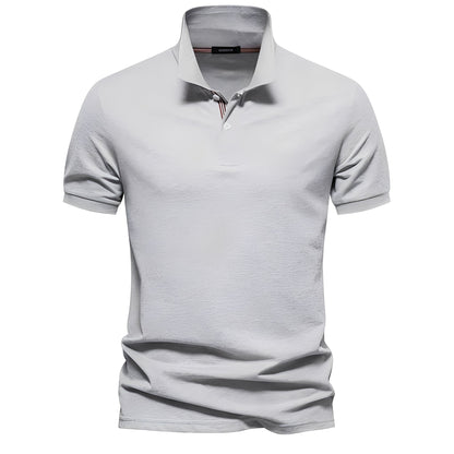 Men's Short Sleeve Polo Shirt - Casual Golf Shirt