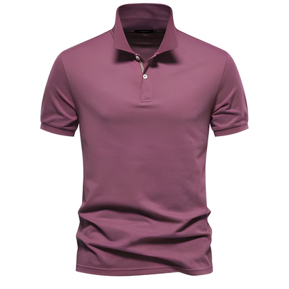 Men's Short Sleeve Polo Shirt - Casual Golf Shirt