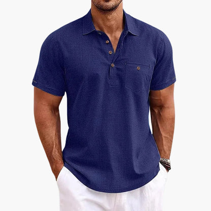 Men's Short Sleeve Polo Shirt Classic Style