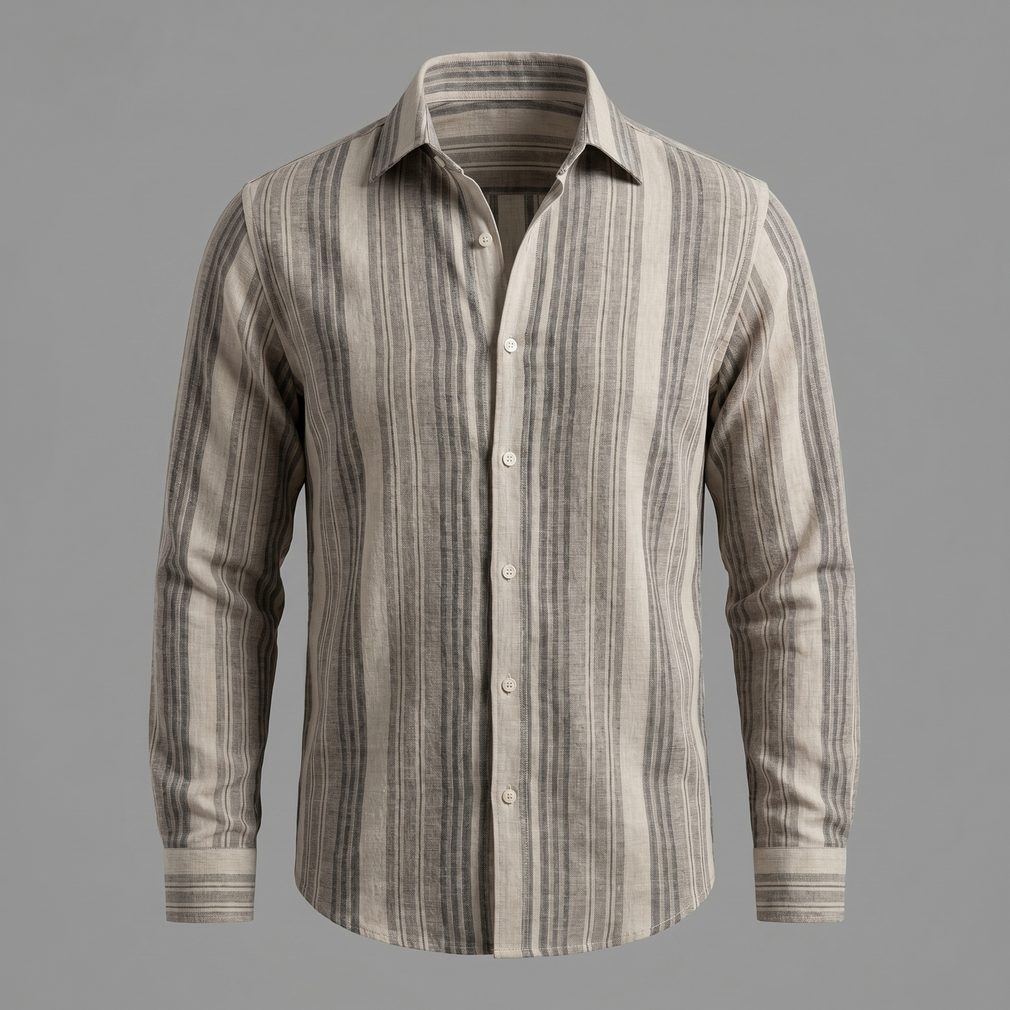 Men's Short-Sleeve Striped Shirt