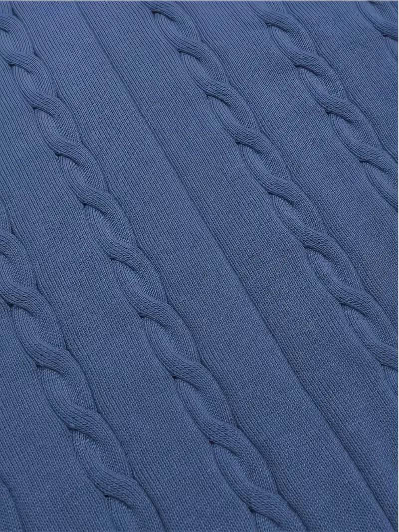 Men's Sleeveless Knitted V-Neck Cardigan