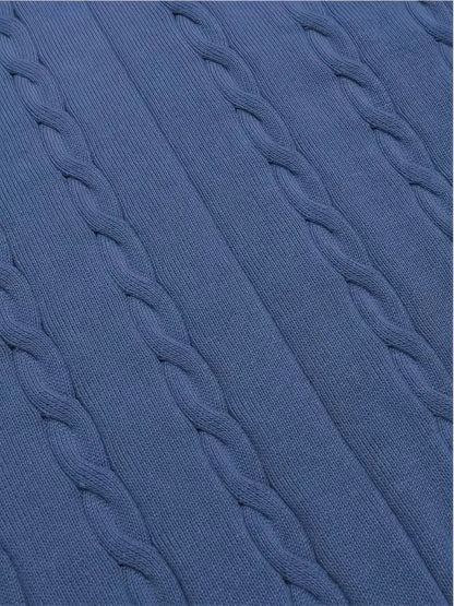 Men's Sleeveless Knitted V-Neck Cardigan