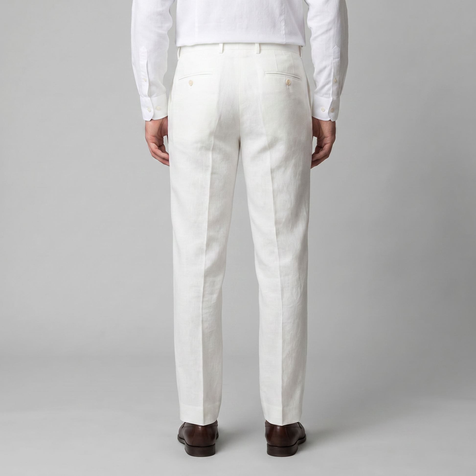 Men's Slim-Fit Business Trousers